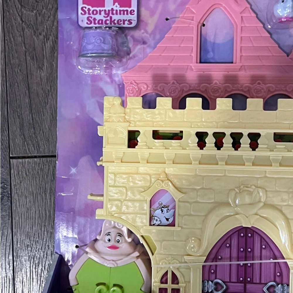 Disney Princess Belle Storytime Stackers Castle Doll House New